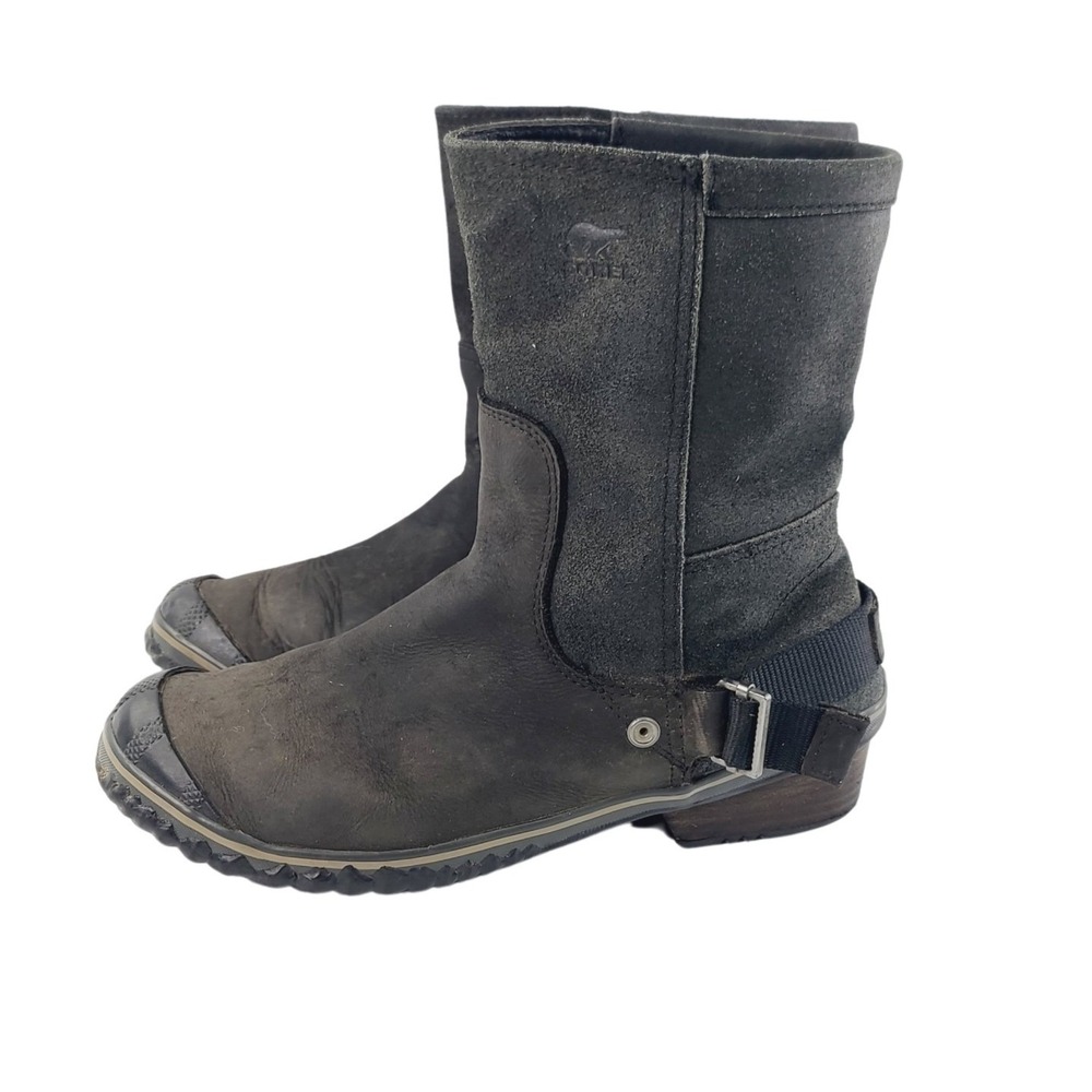 Sorel, Round Toe Ankle Boots / Winter Boots / Casual Boots Women's Size 10 Black